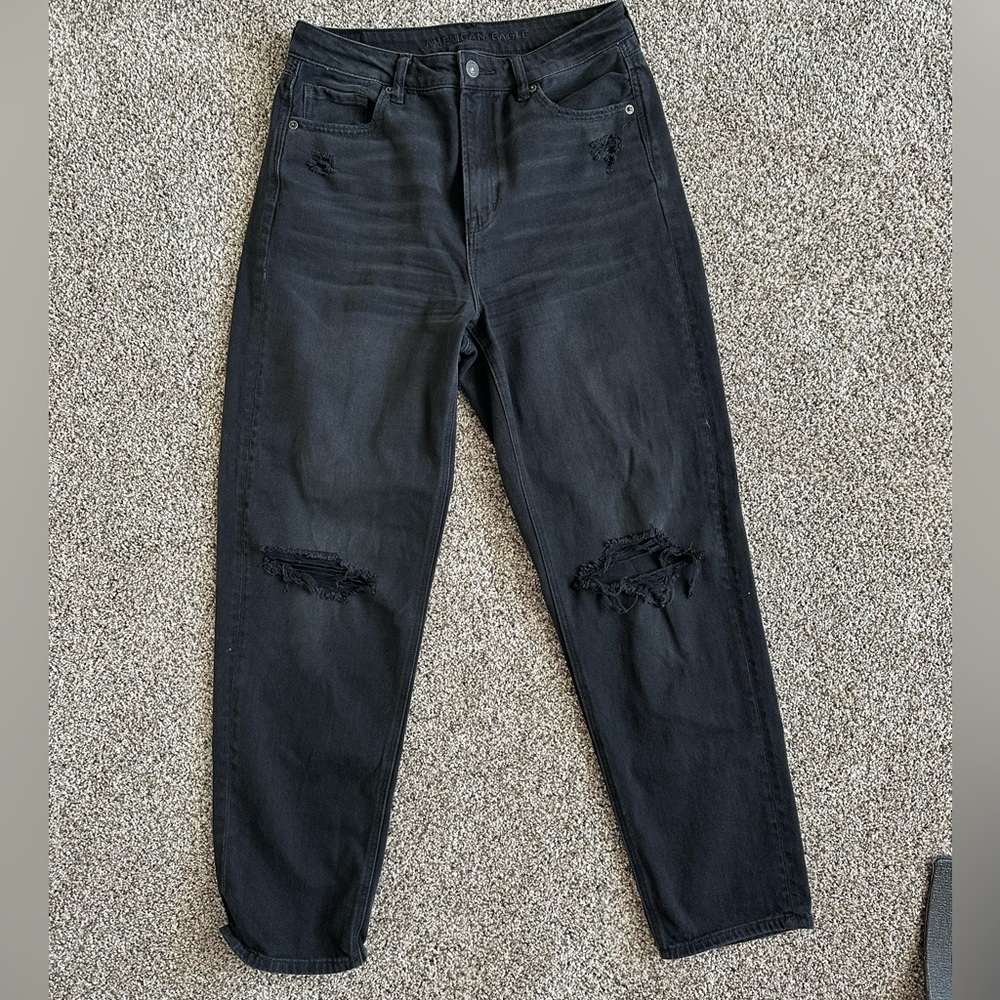 Women’s American Eagle Black Boyfriend Jeans